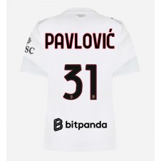 AC Milan Strahinja Pavlovic #31 Bortatröja Dam 2026-27 Korta ärmar
